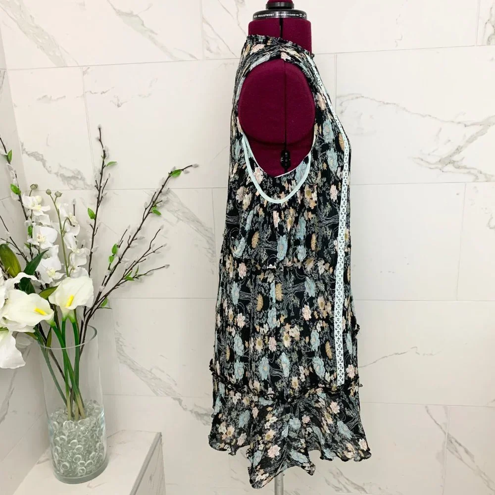 NWT Foxiedox Adora Boho Dress Cold Shoulder S NWT